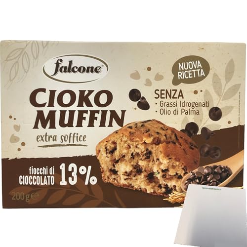 Falcone Cioko Muffin extra Soft (200g Packung) + usy Block von usy