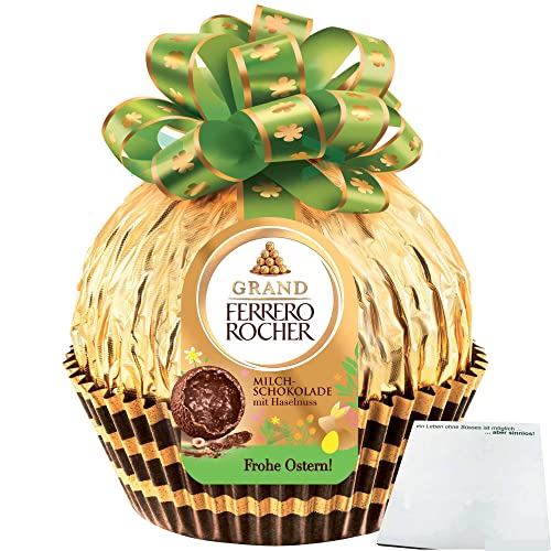 Ferrero Grand Rocher XXL Oster Schatzkugel (125g) + usy Block von usy