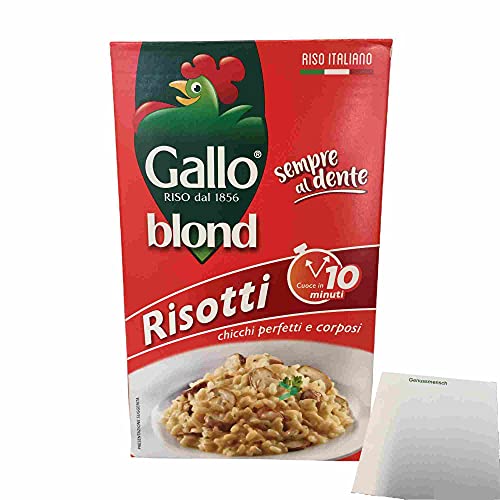 Gallo Riso Blond Reis (1kg Packung) + usy Block von usy