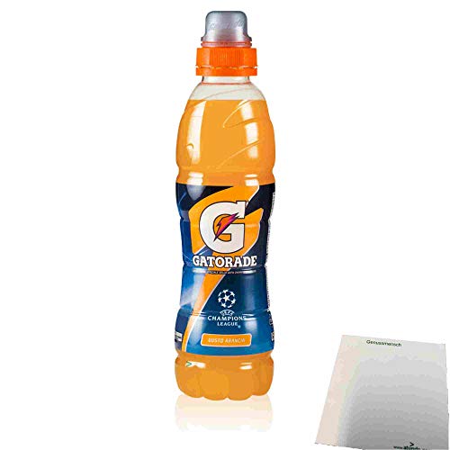 Gatorade Arancia (500ml Flasche Sport Drink Orange) + usy Block von usy