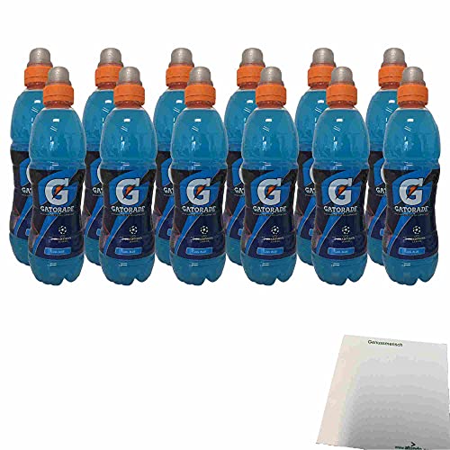 Gatorade Sports Drink Cool Blue CH 12er Pack (12x750ml Flasche DPG) + usy Block von usy
