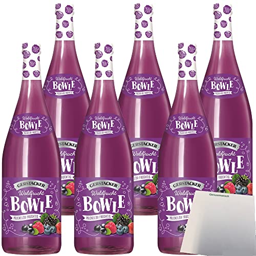 Gerstacker Waldfruchtbowle auf Weinbasis 5% vol. 6er Pack (6x1 Liter Flasche) + usy Block von usy