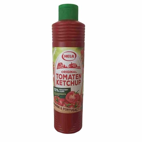 Hela Tomaten Ketchup fruchtig 3er Pack (3x800 ml Tube) + usy Block von usy