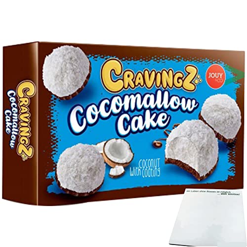 Jouy&Co Cravingz Cocomallow Cake mit Kokos - Keksen (100g Packung) + usy Block von usy