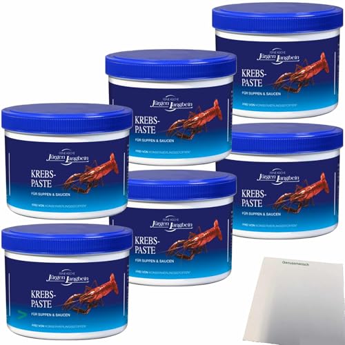 Jürgen Langbein Krebs-Paste 6er Pack (6x500g Becher) + usy Block von usy