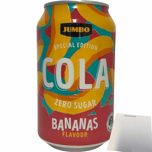 Jumbo Cola Bananas (0,33l Dose) + usy Block von usy