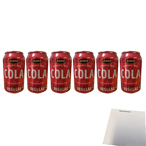 Jumbo Cola Regular 6er Pack (6x0,33l Dose) + usy Block von usy