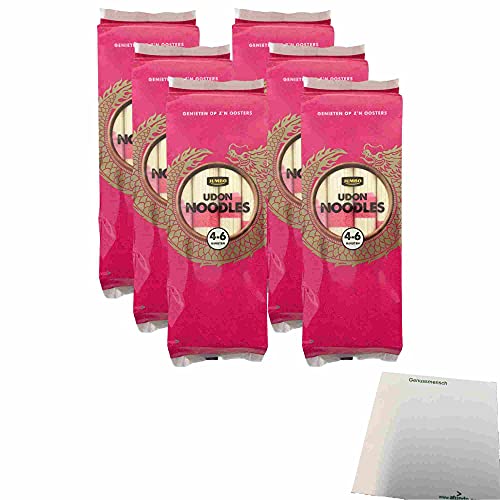 Jumbo Udon Nudeln 6er Pack (6x300g Packung) + usy Block von usy