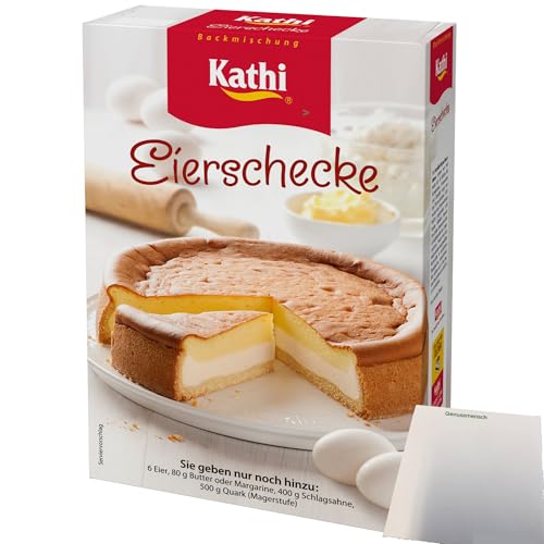 Kathi Backmischung für Eierschecke (545g Packung) + usy Block von usy