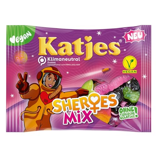 Katjes Sheroes Mix (175g Packung) + usy Block von usy