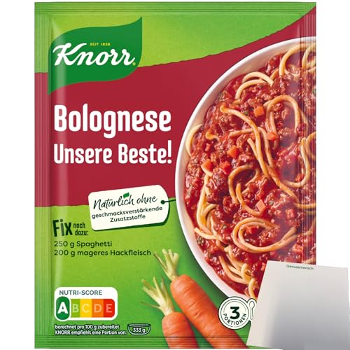 Knorr Fix Bolognese unsere Beste (1x38g Beutel) + usy Block von usy