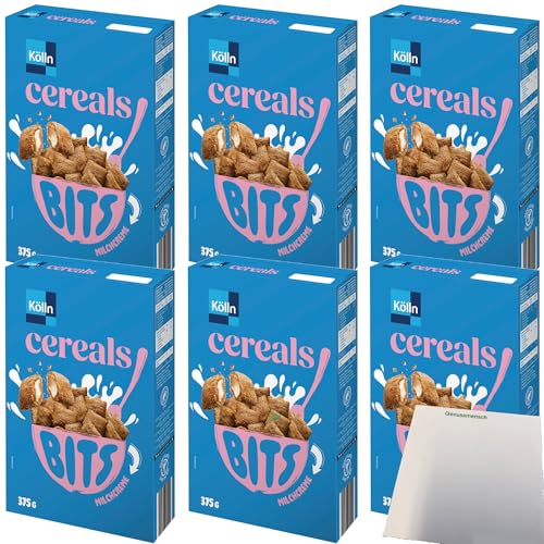 Kölln Cereals Bits mit Milchcreme 6er Pack (6x375g Packung) + usy Block von usy