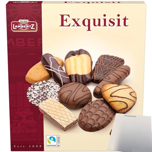 Lambertz Exquisit Gebäckmischung (200g Packung) + usy Block von usy