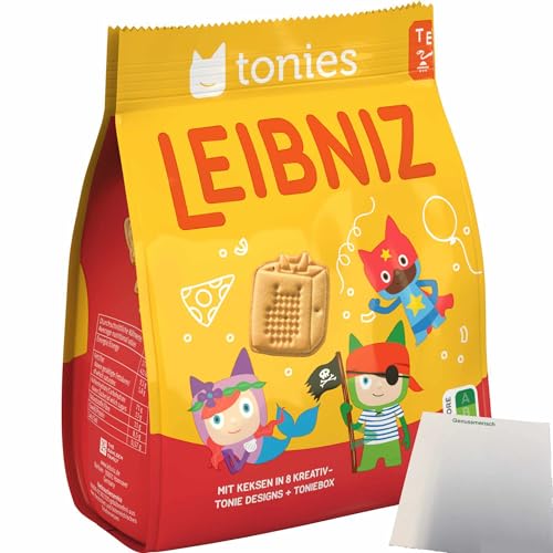 Leibniz Kekse Tonies (125g Packung) + usy Block von usy