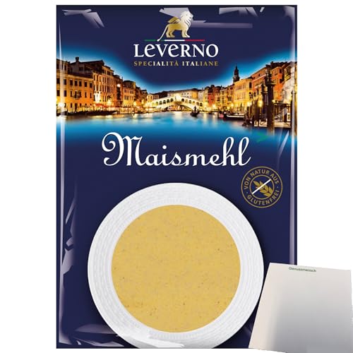 Leverno Maismehl (1000g Packung) + usy Block von usy