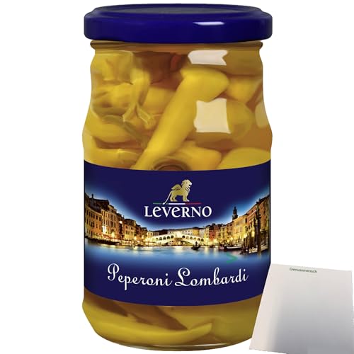 usy Bundle für Leverno Peperoni Lombardi mild (140g Glas) + usy Block von usy