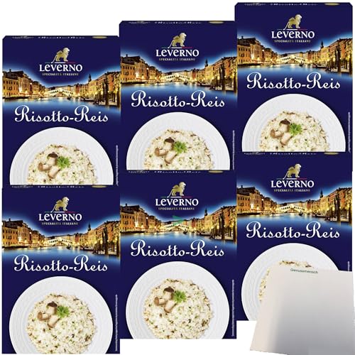 usy Bundle für Leverno Risotto-Reis 6er Pack (6x250g Packung) + usy Block von usy