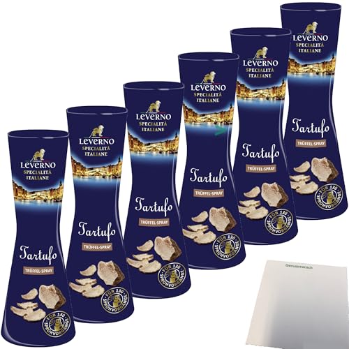 usy Bundle für Leverno Tartufo Trüffel-Spray 6er Pack (6x40ml Flasche) + usy Block von usy