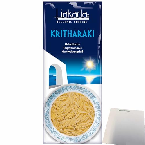 Liakada Kritharaki Nudeln ähnlich wie Reis (500g Beutel) + usy Block von usy