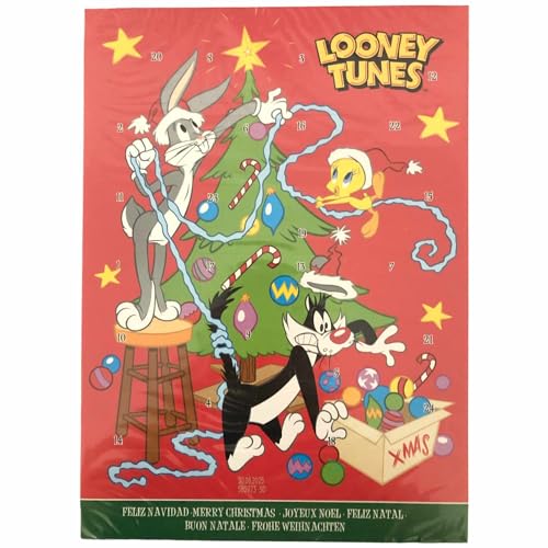 Looney Tunes Adventskalender (65g Packung) + usy Block von usy