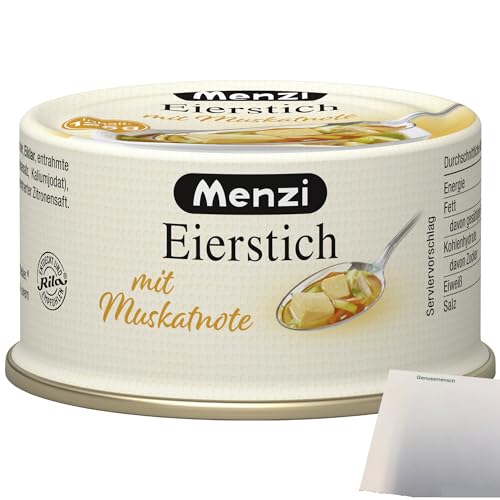 Menzi Eierstich mit Muskatnote (125g Dose) + usy Block von usy