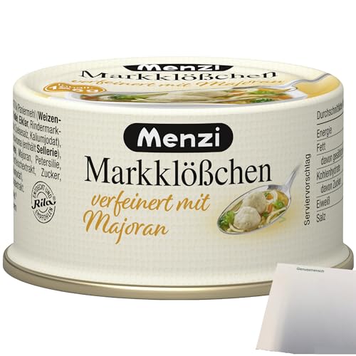 Menzi Markklößchen verfeinert mit Majoran (125g Dose) + usy Block von usy