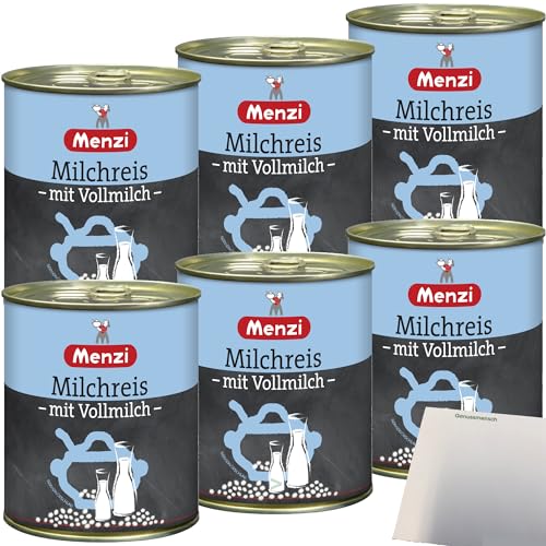 Menzi Milchreis mit Vollmich 6er Pack (6x800g Dose) + usy Block von usy