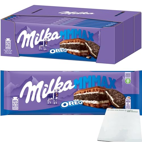 Milka Oreo Schokolade MMMAX VPE (12x300g Großtafel) + usy Block von usy