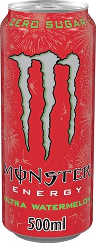 Monster Energy Ultra Watermelon Zero Energy Drink (24x0,5l Dosen) + usy Block von usy