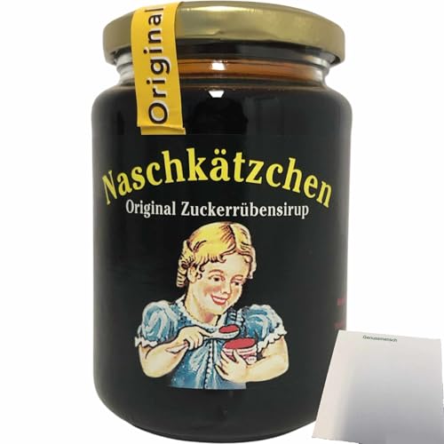 Naschkätzchen Zuckerrübenkraut (450g Glas) + usy Block von usy