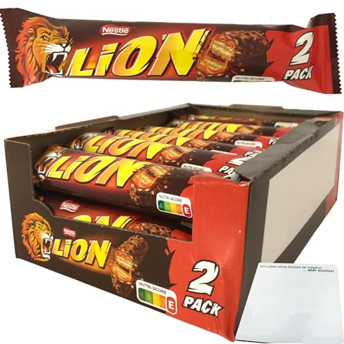 Nestle Lion Schokoriegel VPE 28er Pack (56x30g Riegel Packung) + usy Block von usy