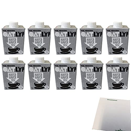 Oatly Hafer-Drink Barista Edition 10er Pack (10x500ml Pack) + usy Block von usy
