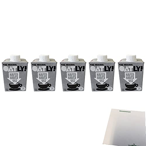 Oatly Hafer-Drink Barista Edition 5er Pack (5x500ml Pack) + usy Block von usy