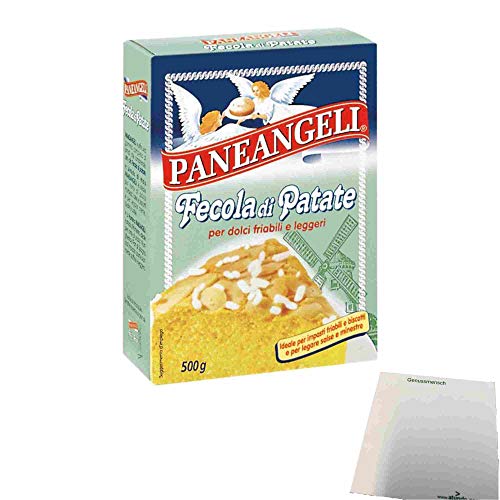 Paneangeli Fecola di Patate (250g Packung Kartoffelstärke) + usy Block von usy