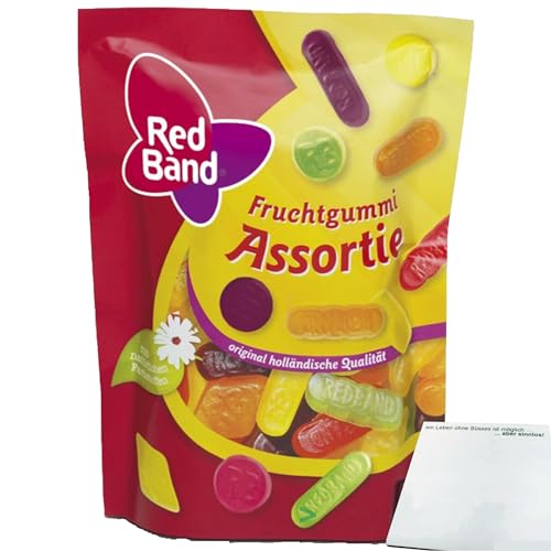 Red Band Fruchtgummi Assortie (200g Beutel) + usy Block von usy
