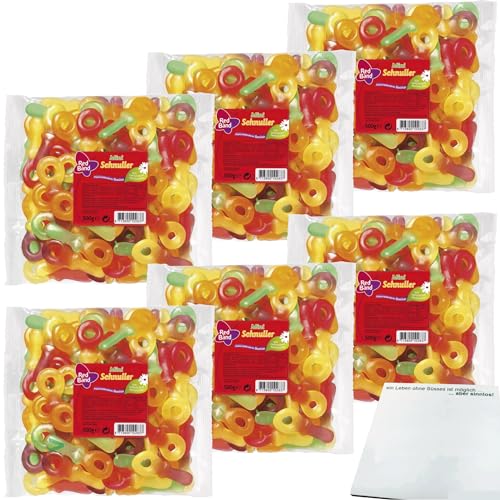 Red Band Fruchtgummi Schnuller 6er Pack (6x500g Beutel) + usy Block von usy