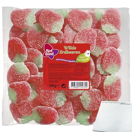 Red Band Wilde Erdbeeren (1x500g Beutel) + usy Block von usy