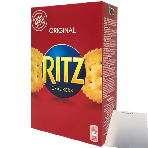 Ritz Cracker Salzgebäck perfekt auch zu Dips (200g Packung) + usy Block von usy