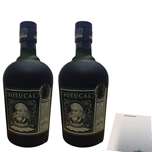 Ron Antiguo Botucal Reserva Exclusiva Rum 40% Vol. 2er Pack (2x700ml Flasche) + usy Block von usy