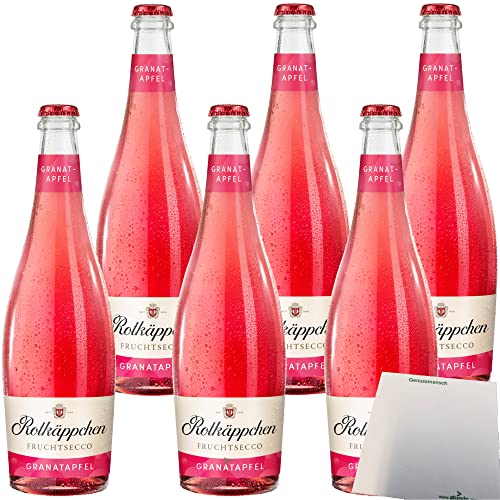 Rotkäppchen Fruchtsecco Granatapfel 8% vol. 6er Pack (6x750ml Flasche) + usy Block von usy