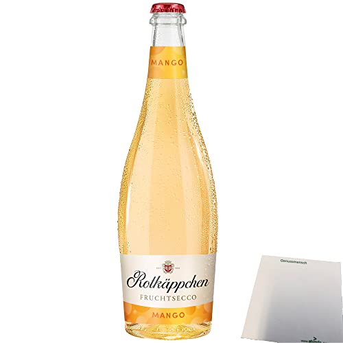 Rotkäppchen Fruchtsecco Mango 8% vol. 1er Pack (1x750ml Flasche) + usy Block von usy