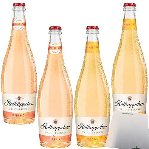 Rotkäppchen Fruchtsecco Pfirsich + Mango 8% vol. 2x750ml Flaschen je Sorte + usy Block Rotkäppchen Fruchtsecco Pfirsich + Mango 8% vol. 2x750ml Flaschen je Sorte + usy Block von usy