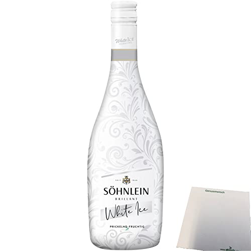 Söhnlein White ICE 8% vol. fruchtig-süß 1er Pack (1x0,75 Liter Flasche) + usy Block von usy