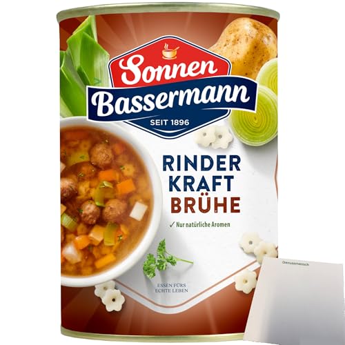 Sonnen Bassermann Rinder-Kraftbrühe (400ml) + usy Block von usy
