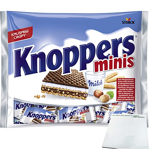 Storck Knoppers Minis das Frühstückchen und alles ist drin 1er Pack (1x200g Beutel) + usy Block von usy