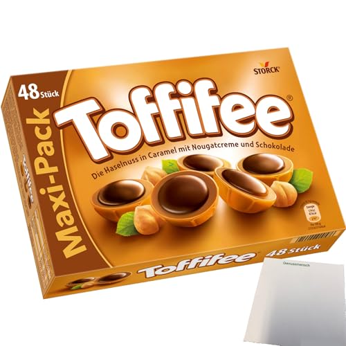 Storck Toffifee 48er Praline (400g Packung) + usy Block von usy