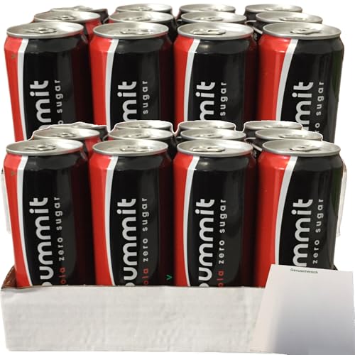 Summit Cola Zero Zucker (24x0,25l Dose NL) + usy Block von usy