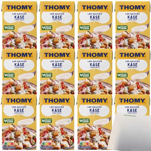 Thomy Les Käse-Sahne-Sauce VPE (12x250ml Packung) + usy Block von usy