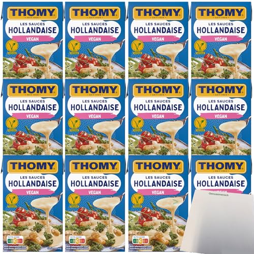 Thomy Les Sauce Hollandaise Vegan VPE (12x250ml Packung) + usy Block von usy