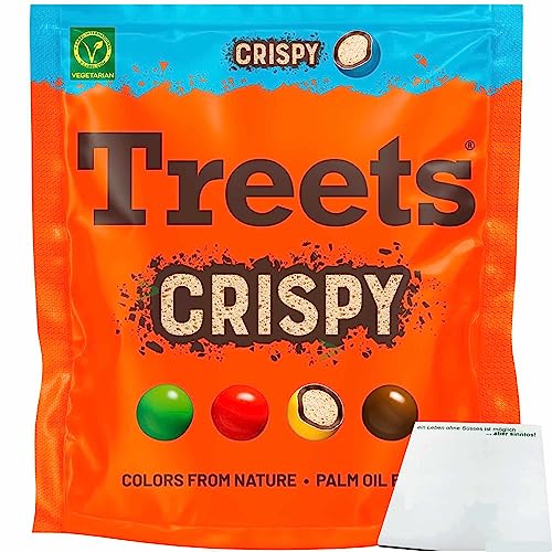 Treets Crispy Linsen (255g Packung) + usy Block von usy